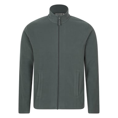 Mountain Warehouse - "Raso" Fleece-Oberteil für Herren, Durchgehender Reißverschluss (Khakigrün)