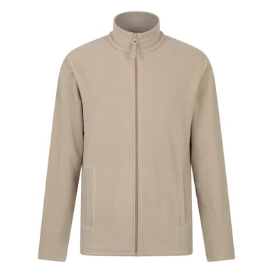Mountain Warehouse - "Raso" Fleece-Oberteil für Herren, Durchgehender Reißverschluss (Naturweiß)