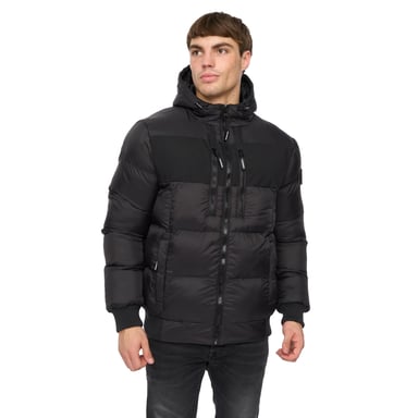 Crosshatch - "Staylike" Jacke für Herren (Schwarz)