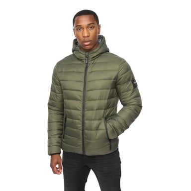 Crosshatch - "Gattering" Jacke für Herren (Olive Tarnung)
