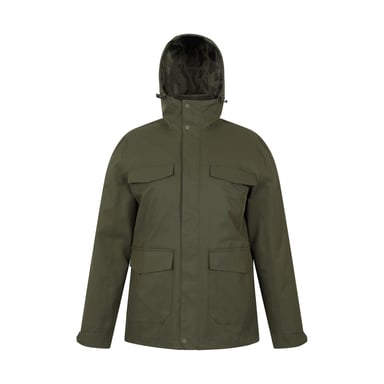 Mountain Warehouse - "Rushes" Jacke, wasserfest für Herren (Khakigrün)