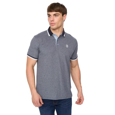 Crosshatch - "Mettormoore" Poloshirt für Herren (Marine)