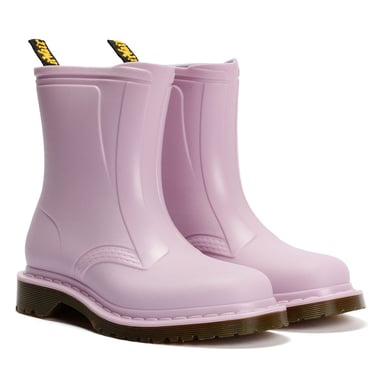 Dr. Martens 1460 Rain Pull On Damen Lila-Gummistiefel