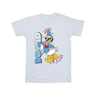 Disney - "Donald Duck Cool" T-Shirt für Herren (Weiß)