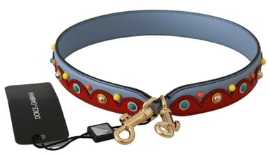Dolce & Gabbana Bleu et bandoulière rouge