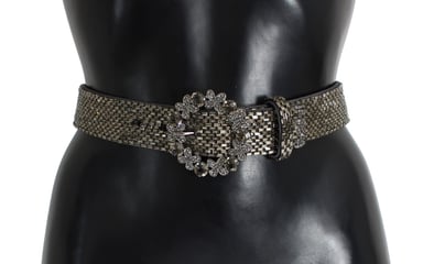 Dolce & Gabbana Verziertes Pailletten Breites Taille-Gürtel für Damen