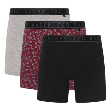 3er-Pack Herren Weiche Atmungsaktive Baumwoll-B Boxer Shorts