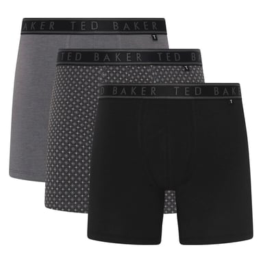 3er Pack Herren Weiche Atmungsaktive Baumwoll Boxershorts