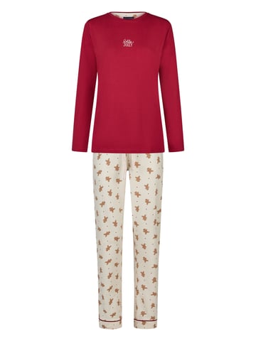 Happy Shorts Damen Pyjama ChristmasSchlafanzug, Pyjama Set, Nachtwäsche