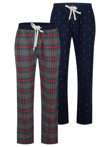 Happy Shorts Herren Pyjamahose ChristmasSchlafhose, Nacht Hose, Loungehose