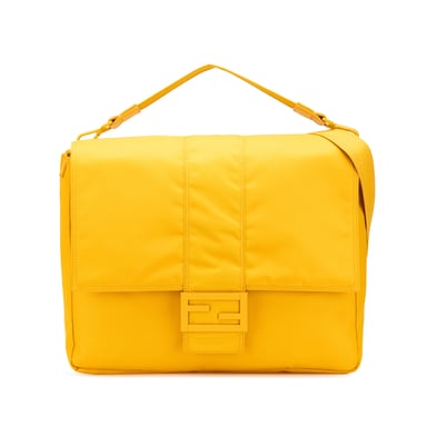 Tasche Gelb Fendi Logo