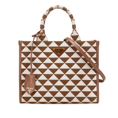 Dreieck Jacquard Shopper