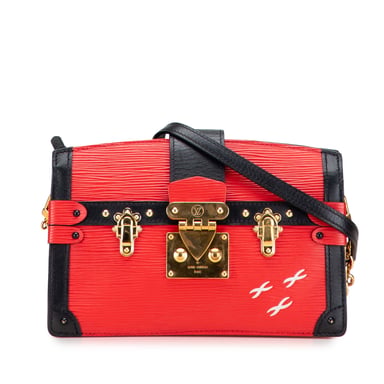 Louis Vuitton Pre-owned Leder-Umhängetasche mit verstellbarem Tragegurt - Rot
