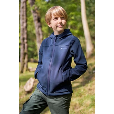 Mountain Warehouse - "Arctic" Softshelljacke für Kinder (Dunkelblau)