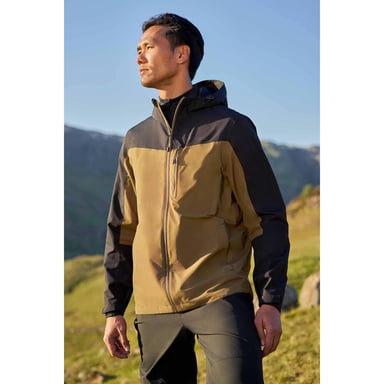 Mountain Warehouse - "Brisk Extreme" Jacke, wasserfest für Herren (Dunkel-Khaki)