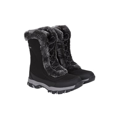 Mountain Warehouse - Damen Schneestiefel "Ohio" (Samtschwarz)