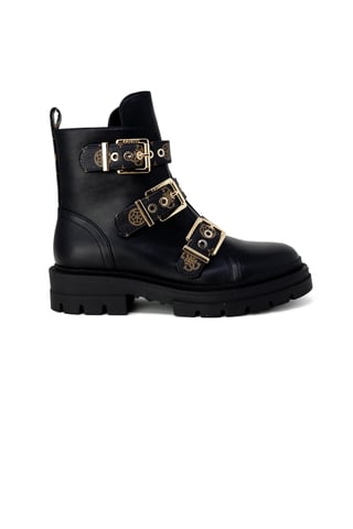 Schnallen-Bootsflats Stil