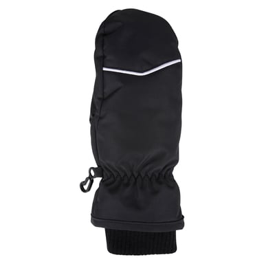 Mountain Warehouse - Skihandschuhe für Kinder, Isotherm, Kunstfell gefüttert (Schwarz)