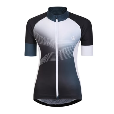 Regatta - "Stimulus" Radfahr-Trikot Durchgehender Reißverschluss für Damen (Schwarz)