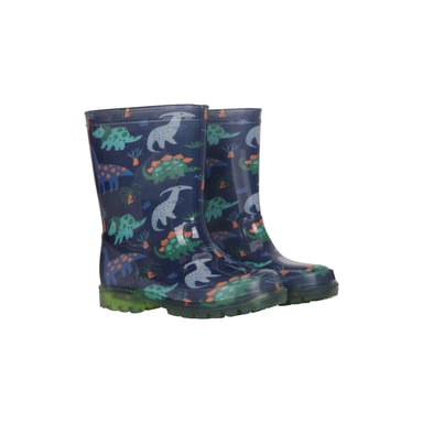 Mountain Warehouse - Kinder Gummistiefel "Splash", Einhorn und Regenbogen (Marine)
