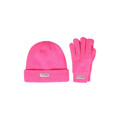 Mountain Warehouse - Thinsulate Mütze & Handschuhe für Kinder (Leuchtend Rosa)