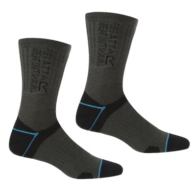 Regatta - "Blister Protection II" Stiefelsocken für Damen (Schwarz/Asche)