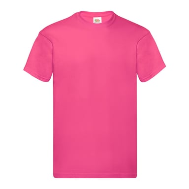 Fruit of the Loom - "Original" T-Shirt für Herren/Damen Unisex (Fuchsie)