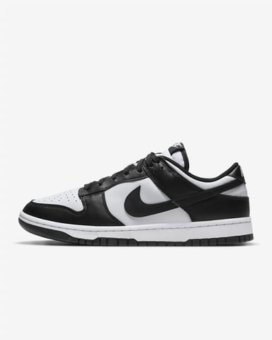 Nike Dunk Low Retro Turnschuhe Weiß/Schwarz