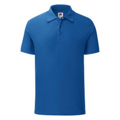 Fruit of the Loom - "Iconic" Poloshirt für Herren (Königsblau)