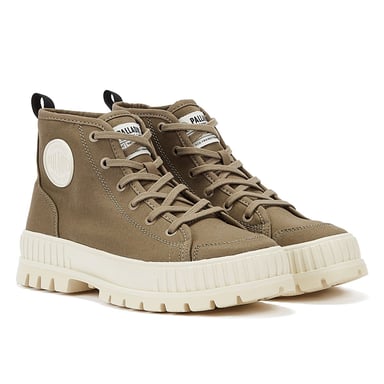 Palladium Pallashock Bio Damen Grün Stiefel