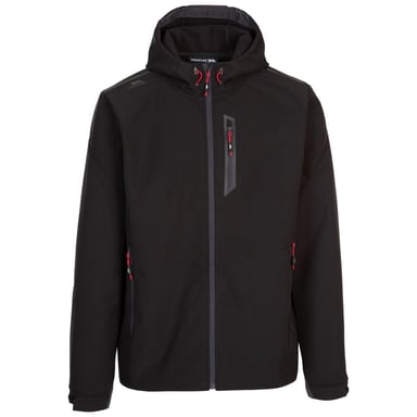 Trespass Herren Marlon Soft Shell Jacke (Schwarz)