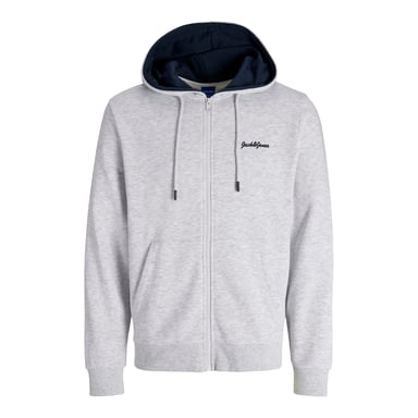 Herren-Kapuzenpullover der Marke Jack & Jones. Der Hoodie ist aus hochwertiger Baumwolle und Polyester gefertigt. Die feine Mischung dieser Materialien sorgt für einen herrlich warmen Tragekomfort.  Marke: Jack & JonesModellname: Jor Tango Zip Sweat Hood 