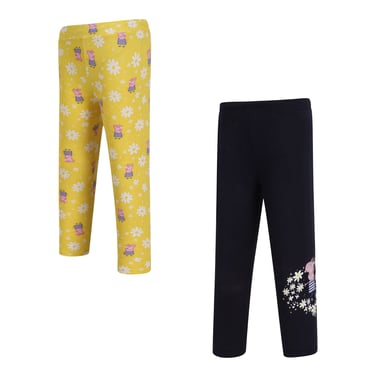 Regatta - Leggings 2er-Pack für Kinder (Maisgelb/Marineblau)