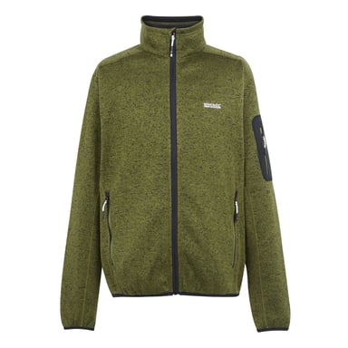 Regatta - "Newhill" Fleecejacke Durchgehender Reißverschluss für Herren (Nephrit Grün)
