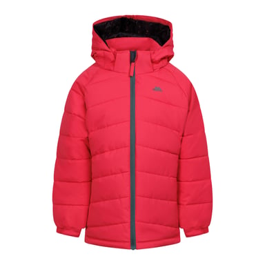 Trespass Kinder / Mädchen Steppjacke Amira mit Kapuze (Erdbeere)
