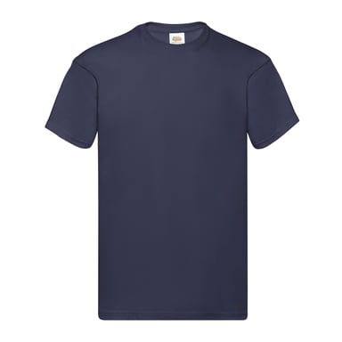 Fruit of the Loom - "Original" T-Shirt für Herren/Damen Unisex (Marineblau)