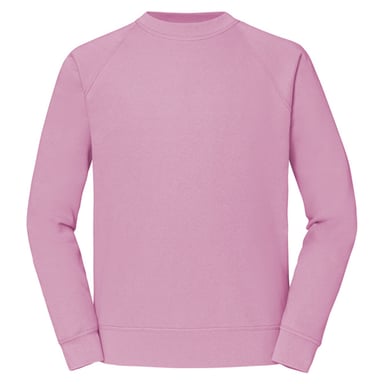 Fruit of the Loom - "Classic" Sweatshirt für Herren/Damen Unisex Raglanärmel (Hellrosa)