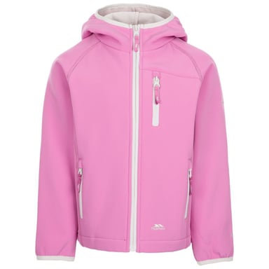 Trespass Childrens/Kids Kian Softshell Jacke (Deep Pink)