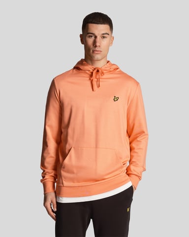 Lyle & Scott Sports Fly Fleece Hoodie für Herren in Orange