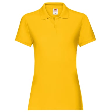 Fruit of the Loom - "Premium" Poloshirt für Damen (Sonnenblume)