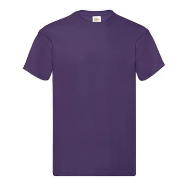 Fruit of the Loom - "Original" T-Shirt für Herren/Damen Unisex (Violett)