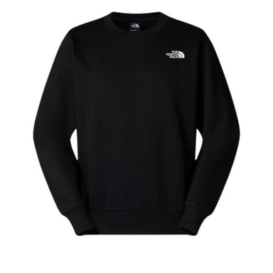 HERREN SWEATSHIRT M EINFACHE KUPPEL CREW SCHWARZ