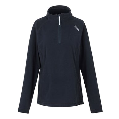 Regatta Great Outdoors Damen Fleece-Top Montes mit 1/4-Reißverschluss (Marineblau/Schwarz)