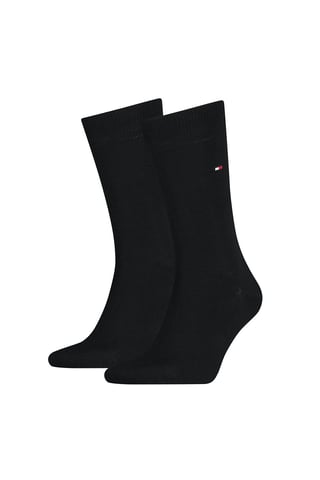 Kaufen Sie Tommy Hilfiger 2er-Pack Klassische Hohe Herrensocken In Schwarz