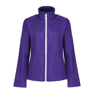Regatta - "Ablaze" Softshelljacke Zum Bedrucken für Damen (Violett/Weiß)