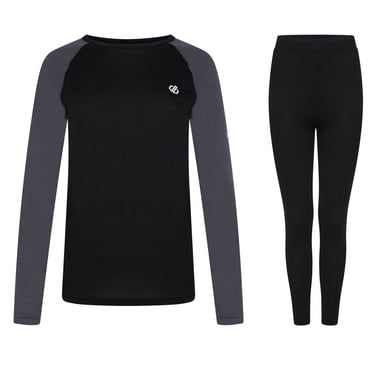 Dare 2B - "SP20" Basisschicht-Set für Damen (Schwarz/Ebenholz)