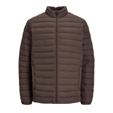 Recycle Puffer Collar von Jack & Jones in der farbe Braun.