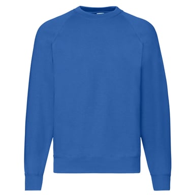 Fruit of the Loom - "Classic" Sweatshirt für Herren/Damen Unisex Raglanärmel (Königsblau)