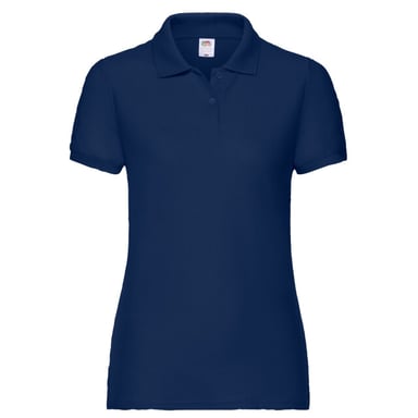 Fruit of the Loom - Poloshirt für Damen (Marineblau)