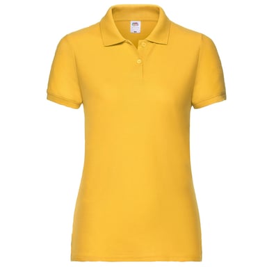 Fruit of the Loom - Poloshirt für Damen (Sonnenblume)